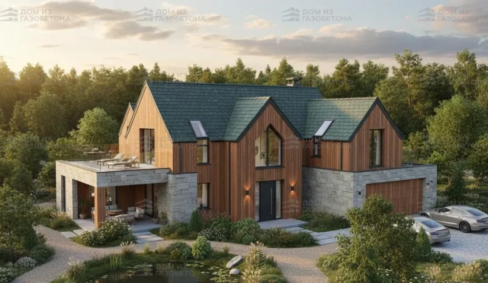 Проект Одноэтажный дом 18 на 10, 131 м2